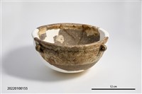 藏品(褐釉四繫盆)的圖片